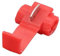 25Pcs 878100 Red22-18AWG Cable Connector Quick Lock Splice Terminal Speaker Binding Wire Connector
