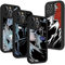 QOMJSDLP 4 Stück Schutzhülle für iPhone 11 Hülle 6.1'', Anime Naruto Pein Kakashi mit Muster Designs Manga Mädchen Junge Case Schutz Handyhülle Stoßfest TPU Weich Ultra Dünn Cover Überlegener Schutz