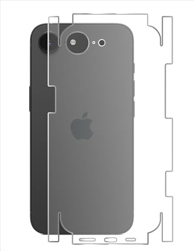 GIOPUEY [2 Stück Rückseite Folie Kompatibel mit iPhone 16e, Ultra Dünn Flexibles TPU, Kratzfest, Kompatible Hülle, ölbeständig, Glatt - Matte