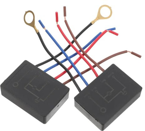 2pezzi Interruttore Dimmer Per Lampada Da Tavolo Da Sensore Tattile Facile Installazione Modulo Di Controllo Resistente Sostituzione Per Lampade Da Tavolo