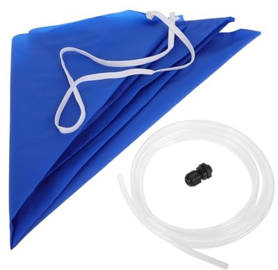 Homoyoyo Housse de Nettoyage pour Climatiseur Split Étanche, Gaine de Nettoyage avec Tuyau 2m, Outil Professionnel pour Entretien Ventilation et Climatisation Domestique, Kit Usage Maison Bureau Hôtel