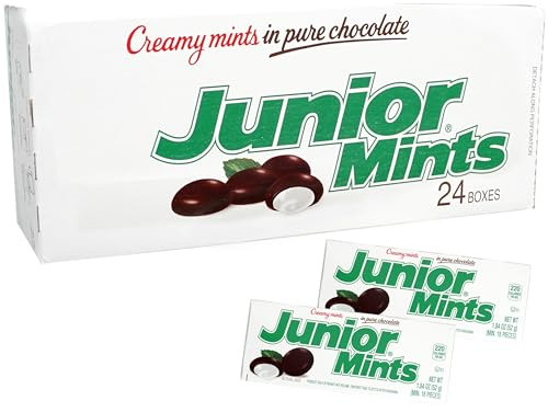 Junior Mints, 1.84-Ounce Boxes (Pack of 24)