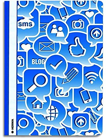 Schnellhefter A4 blau
