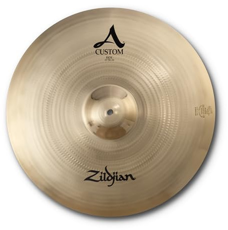 Zildjian A Custom Series - 22 Inch Ride Cymbal - Brilliant finish