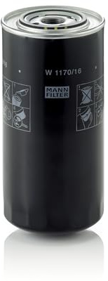MANN-FILTER, W 1170/16 Ölfilter | Für Off-Highway, Hohe Filtrationsleistung, Optimaler Motorschutz, Hochwertige Dichtung, Echte OE-Technologie
