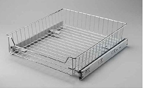 Pull Out, Soft Close Wire Basket Kitchen cuboard Storage System 500mm