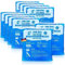com-four® 10x Mehrfach-Kompresse 14 x 13 cm für Warm und Kaltkompressen, Kühlpads - Kühlpack mikrowellengeeignet - Made in Germany (10 Stück - mittel)