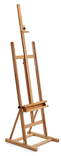 Colart Tiber 7006553 Studio Easel for Stretcher Frame up to 134 cm Height Adjustable Dimensions 195 x 52 x 57 cm
