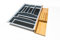 Generic Lana Solution Besteckeinsatz für 50er Schublade, 473,5 mm x 419 mm, Silber