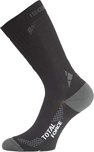 Lasting Herren Inline Itf Socke, Schwarz, m