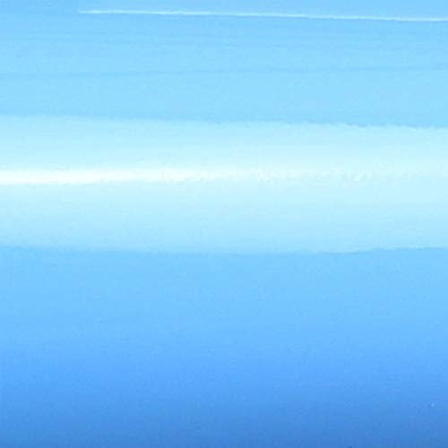 TipTopCarbon 9,16€/m² Möbelfolie Licht-Blau Glanz Klebefolie 2m x 60cm Selbstklebende Plotterfolie glänzend