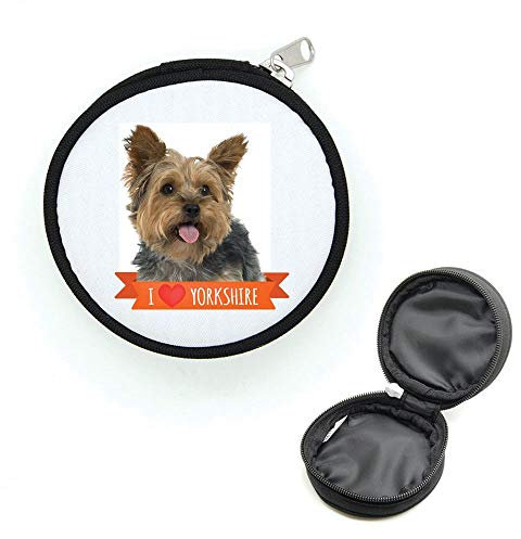 Porte-Monnaie Rond avec Zip Yorkshire