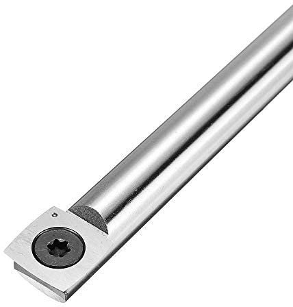 ChaRLes Strumento Di Tornitura Del Legno Con Carburo Di Legno Inserto Cutter Rotondo Gambo Lavorazione Del Legno/Manico In Lega Di Alluminio - B