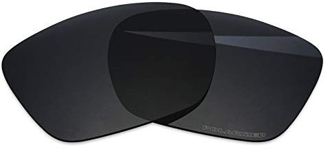 BLAZERBUCK Verres polarisés de rechange et tournevis pour lunettes de soleil Oakley Twoface XL OO9350, Noir polarisé, 0