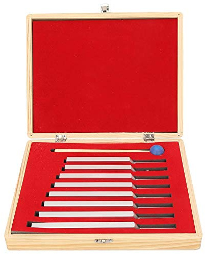 8 Pcs Tuning Fork Medical, Tuning Forks for Healing, Aluminum Alloy Silver Neurological Tuning Fork Set for Healing 256~512Hz