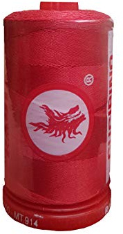 Cucirini tre stelle Filo Radix 1000 yds (Rosso, 1x)
