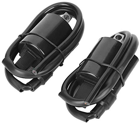 Motorrad Zündspulen Motor Zündspule Zündspule Roller, 2 Stück Zündspule Kürzere und Längere Zündspulen Motorzündspule Passend für Virago 1100 XV1100 1986-1999