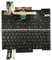Gintai Tastiera Tedesca QWERTZ retroilluminata per Lenovo Thinkpad T490s 20NX 20NY, T495s 20QJ 20QK, X1 Extreme Gen 1 2, P1 Gen 1 2 SN20S33955 PK131BR1D11 SN1381BL Keyboard Backlit Laptop