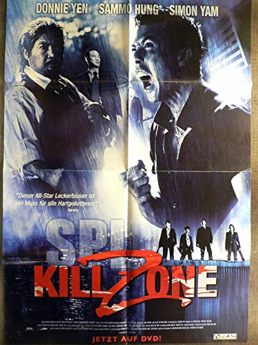 Kill Zone S.P.L. - Wu Jing - Donnie Yen - Videoposter A1 84x60cm gefaltet