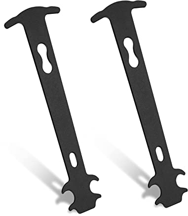 HREDZEO Indicatore di Usura della Catena,2 PCS Strumento della Catena della Bici Righello di Misurazione della Catena per Mountain Bicicletta