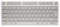 CHERRY KW 7100 MINI BT FOR MAC, Tastiera Compatta per Mac con 3 Canali Bluetooth, Layout per il Regno Unito (QWERTY), Tastiera Wireless Multidispositivo, Moonlight White
