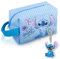Trousse Maquillage Femme Voyage,Stit-h Trousse de Toilette Grande Capacité Pochette Maquillage avec Porte-clés, Sac de Maquillage de Voyage