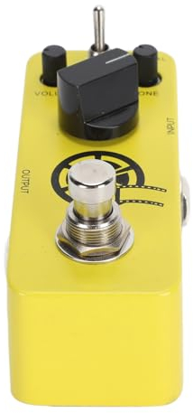 E-Gitarre Overdrive Pedal Vintage Tube Sound True Bypass Gelbes Pedal für Musiker