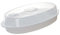LABRIMP 1set Piatto Steamer Per Pesce Versatile Con Coperchio Cottura Al Vapore in Microonde Per Pesce Verdure E Alimenti Design Moderno E Pratico Accessorio Cucina Essenziale
