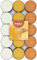Bolsius - 30 Tealight Profumati - Mango - Durata di Combustione di 3.5 Ore - Diametro 38 mm - Estratti Naturali - Contiene Cera Vegana - Senza Olio di Palma