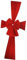Oshhni Porta d'ingresso di Natale Porta Decorazione Fiocco per mobiletto di Natale per Decorazione Celebrazione Decorativo