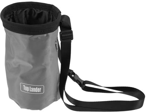 MILISTEN Beutel mit Kletterkreide Wandertasche Klettertasche boulderzubehör Kletter zubehör chalkbag Kreidebeutel für das Training Pulverbeutel für Boulderkreide Vlies