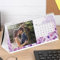 Wanapix | Personalisierter Tischkalender 2025 quer | Auf Deutsch | Fotokalender zum aufstellen | Rechteckiger - 25,5x14,2 cm | Blumen