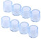 Anti Slip Chair Leg Floor Protectors, 4pcs/set Furniture Table Feet Pads Floor Protectors Round Bottom Silicone Non-Slip Cups Covers(18mm)