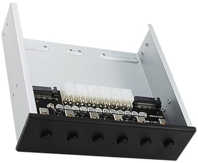 Gadpiparty Hard Disk Power Control Hub Für Desktop-pcs Fach Steuerung Intelligente Chip-Technologie Hohe Temperaturbeständigkeit Langlebige Lösung Für Festplattenmanagement