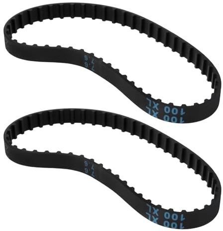 Briny River 2 cinghie di ricambio per levigatrice, 254 x 7,9 mm, 587263-00, compatibile con Black&Decker DS321 KA88 1-2 KA88 3 KA89A KA89E XTA80E 1-2