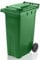EXPRESS WHEELIE BINS - Outdoor Wheelie Bin for Recycle Trash and Rubbish 80L, 240L to 360 Litre Council Sizes & Colour Options Black/Grey, Blue & Green with Rubber Wheels (Green, 180 Litre)