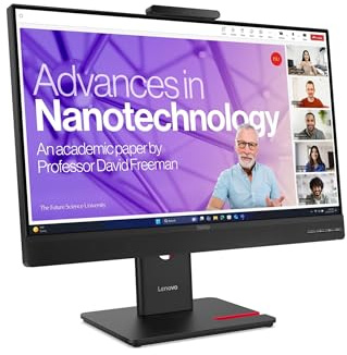 Lenovo ThinkVision T24-4v - LED-Monitor - 1920 x 1080 Full HD (1080p) @ 120 Hz - IPS - 250 cd/m² - 1500:1-4 ms - HDMI, VGA, DisplayPort, USB-C - Lautsprecher - Finsternis schwarz
