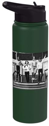 Official Pink Floyd Photo Black White Stainless Steel Insulated Water Bottle