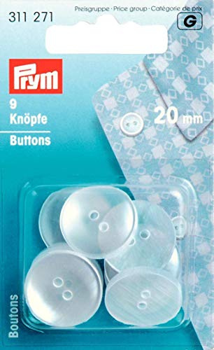 Prym - Prym Plastic (20mm) Pyjama Buttons - 1 Unit