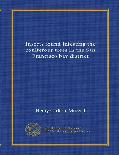 Insects found infesting the coniferous trees in the San Francisco bay district