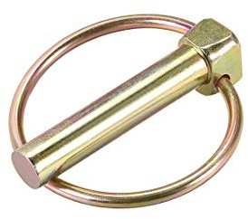 Sourcing Map Steckbolzen mit Ring – 10 mm x 50 mm Anhängerstifte Sortiment für Boot, Kajak, Kanu, Anhänger, Traktor, Trolley, Pferdebox