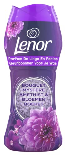 Lenor Parfum De Linge En Perles, Bouquet Mystère, 16 Lavages (224g), Fraîcheur Non-stop jusqu'à 12 Semaines de Stockage