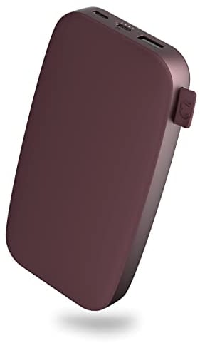 Fresh 'n Rebel Powerbank 18000mAh - USB-C in & Out - Schnelles Aufladen (Fast Charge 20W) - 6 Sicherheitsmerkmale - Tragbarer externer Akku für iPhone und Android (Deep Mauve)
