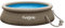 Funsicle Quickset Piscine hors sol gonflable ronde avec pompe de filtration et filtre à cartouche de type I, marron