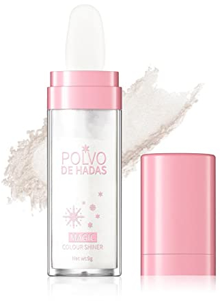 Highlighter Make up Puderstift | Fairy Highlighter Patting Powder | Gesichts Körper Glitzer Puderstift, glänzend, zum Aufhellen für Gesicht, Augen, Lippen, Haare