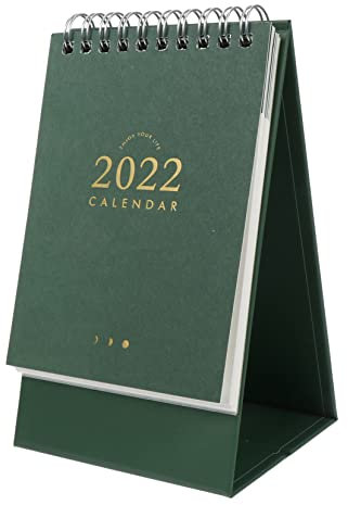SEWACC 3 Stk Tischkalender 2022 Dekor Monatskalender 2022-2023 Tisch 2022 Kalenderplaner Desktop- Mini-tischkalender Auf Staffelei 2022 Monatskalender Wandkalender 2022 Papier