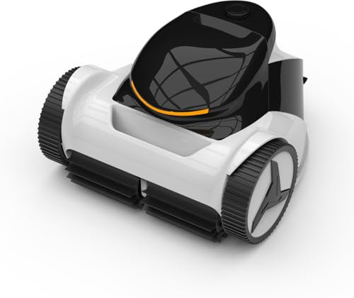 Robot Limpiafondos INVERX Air 20 – Inalámbrico, 4 Motores, para Piscinas hasta 10x6 m – Limpia Suelo, Pared y Línea de Flotación – Batería 2 h – Filtro 120 µm