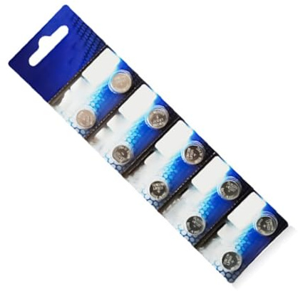 10 Stück AG9 Alkali-Knopfzelle 1,5 V LR936 394 Batterie für Hören und LED-Taschenlampe Alkali-Münzbatterie