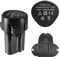 Akku-King Akku kompatibel mit Makita BL1013 - Li-Ion 1500mAh - für CL100, JV100, ML100, TD090, UH200, Radio STEXMR051, BMR100, BMR102, Varytec BAT Serie