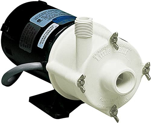 Little Giant 2-MDQX-SC 115V, 640 GPH Manual In-line Aquarium Pump